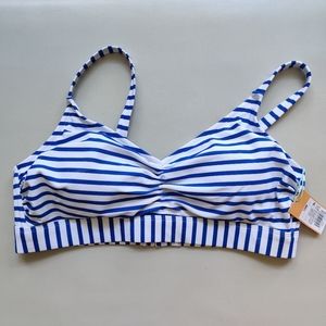 Women's Plus Size Bralette Tankini Top, 14W